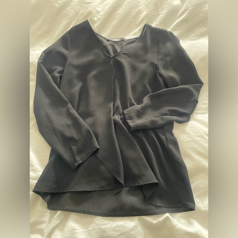 Zara Basic Black Top